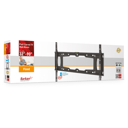 Barkan Flat/ Curved TV Wall Mount E400+ .B Wall mount