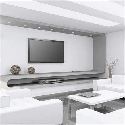 Barkan Flat/ Curved TV Wall Mount E400+ .B Wall mount