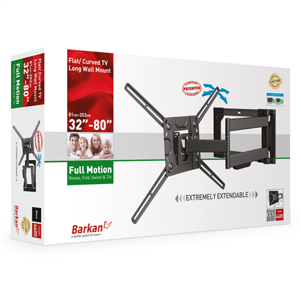Barkan Flat/ Curved TV Wall Mount 4400 Wall mount