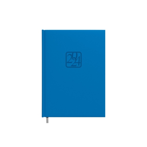 Planning notebook calendar 2024m. A5 blue