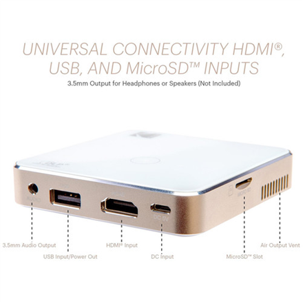 Kodak Portable Series Luma 75 	RODPJS75 nHD 640 x 360