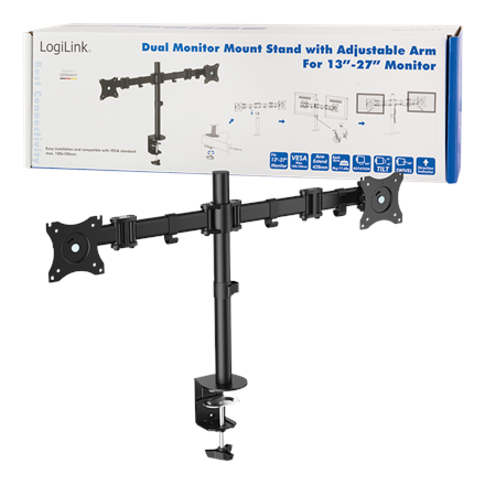 Logilink BP0022 Dual Monitor Desk mount