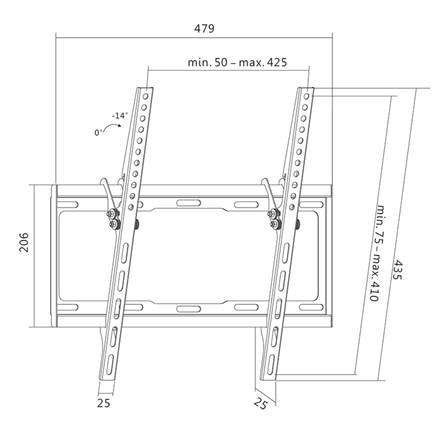 Logilink BP0012 TV Wall mount