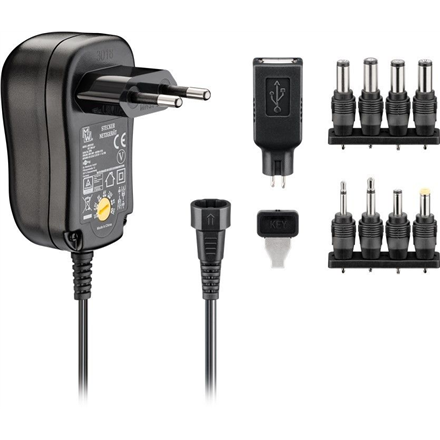 Goobay 53996 3 V - 12 V Universal Power Supply 1.8 m