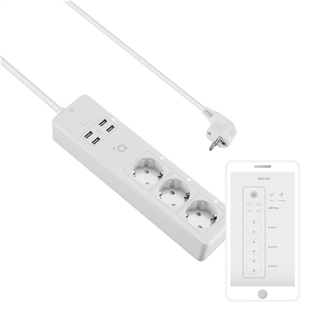 ACME SH3103 Smart Wifi EU Power Strip - White