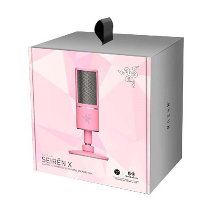 Razer Cardioid Condenser microphone Seiren X Pink