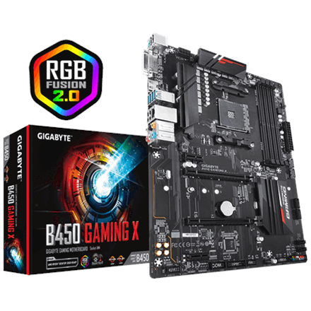 Gigabyte B450 GAMING X Processor family AMD