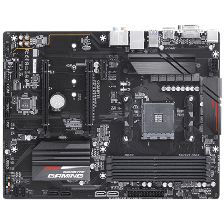 Gigabyte B450 GAMING X Processor family AMD