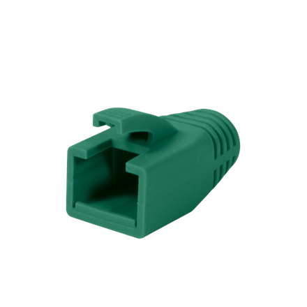 Logilink Modular RJ45 Plug Cable Boot 8mm green