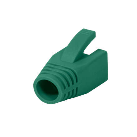 Logilink Modular RJ45 Plug Cable Boot 8mm green