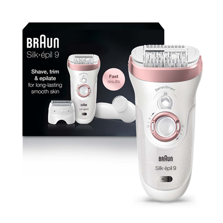Braun | Silk·épil 9 Epilator | SES 9880 | Operating time (max) 50 min | Number of power levels 2 |