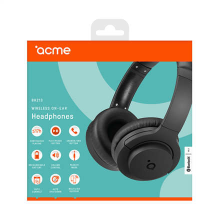 Acme Headphones BH213 Built-in microphone