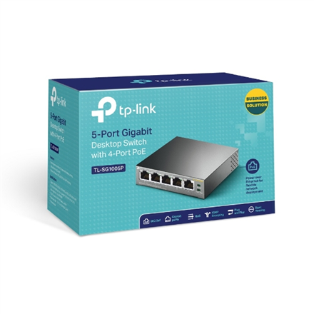 TP-LINK Switch TL-SG1005P Unmanaged