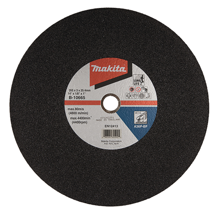 Makita | B-10665-5Cutting disc for Metal 355x3x25