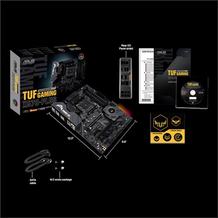 Asus TUF GAMING X570-PLUS Processor family AMD