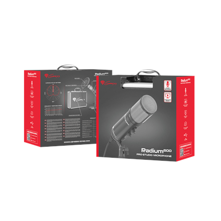 Genesis Gaming microphone Radium 600 USB 2.0