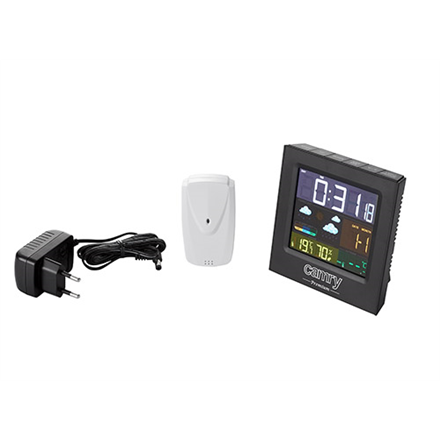 Camry Weather station CR 1166 Black