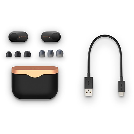 Sony Wireless Noise-Canceling Headphones WF1000XM3B.CE7 In-ear