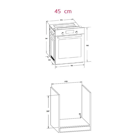 Simfer Oven 4207BERBB 47 L