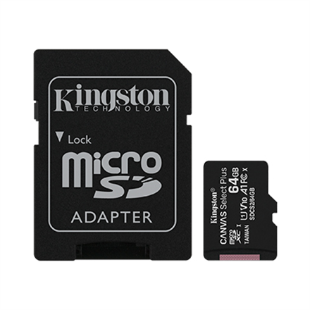 Kingston Canvas Select Plus UHS-I 64 GB