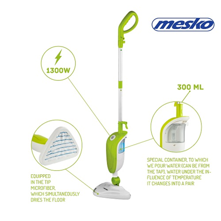Mesko Steam Mop MS 7020 Power 1300 W