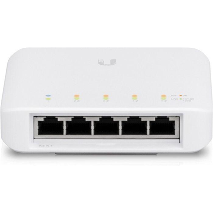 Ubiquiti USW-Flex Indoor/outdoor 5Port Poe Gigabit Switch with 802.3bt Input Power Support