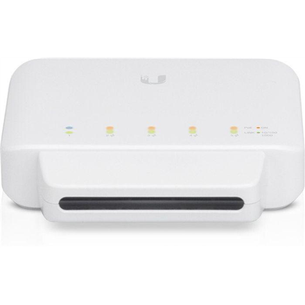 Ubiquiti USW-Flex Indoor/outdoor 5Port Poe Gigabit Switch with 802.3bt Input Power Support