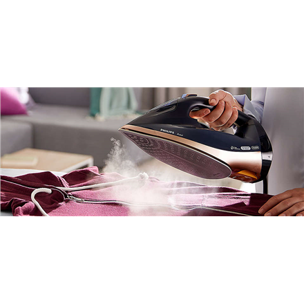 Philips Iron Azur GC4909/60 Steam Iron 3000 W Water tank capacity 300 ml Continuous steam 55 g/min S
