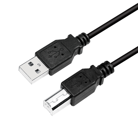 Logilink USB cable USB 2.0 A to B 2x male CU0009B 5 m