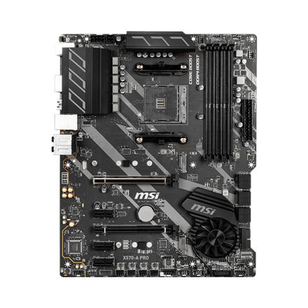 MSI X570-A PRO Processor family AMD