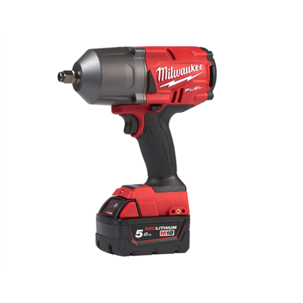 Milwaukee High Torque Impact Wrench with 1/2˝ Friction Ring M18 FHIWF12-502X FUEL