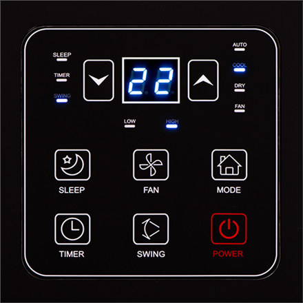 Adler Air conditioner AD 7916 Number of speeds 2