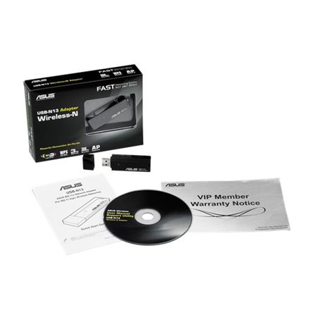 Asus USB-N13 N300 USB 2.0 Wifi Adapter