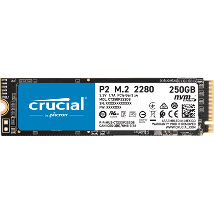 Crucial SSD P2 250 GB