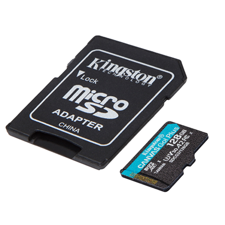 Kingston microSD Canvas Go! Plus 128 GB