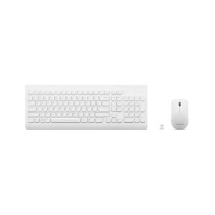 Lenovo | Wireless Combo Keyboard & Mouse | 510 | White | Keyboard and Mouse Combo | 2.4 GHz Wireless