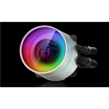 Deepcool Liquid cooler CASTLE 240EX WHITE Intel