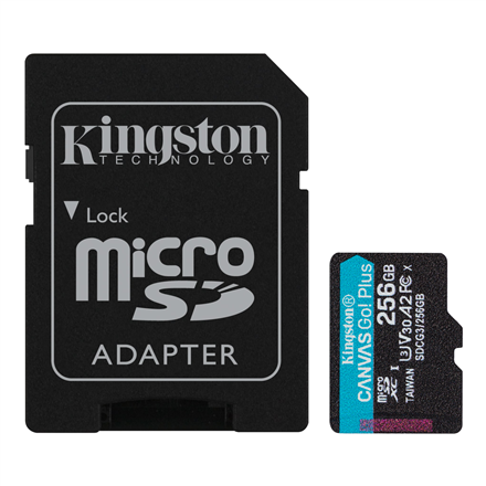 Kingston microSD Canvas Go! Plus 256 GB