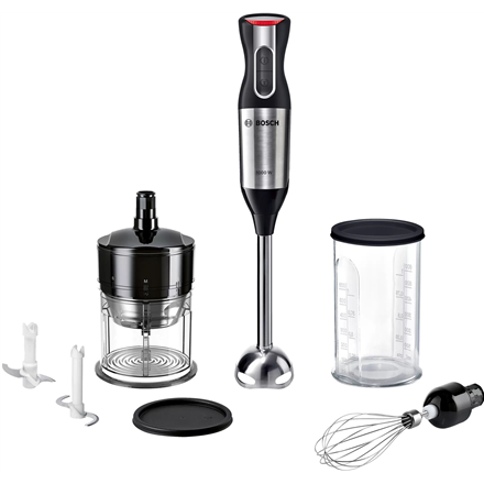 Bosch Blender ErgoMixx MS6CM6166 Hand Blender 1000 W Number of speeds 12 Turbo mode Chopper Black