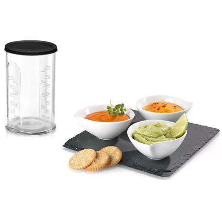 Bosch Blender ErgoMixx MS6CM6166 Hand Blender 1000 W Number of speeds 12 Turbo mode Chopper Black