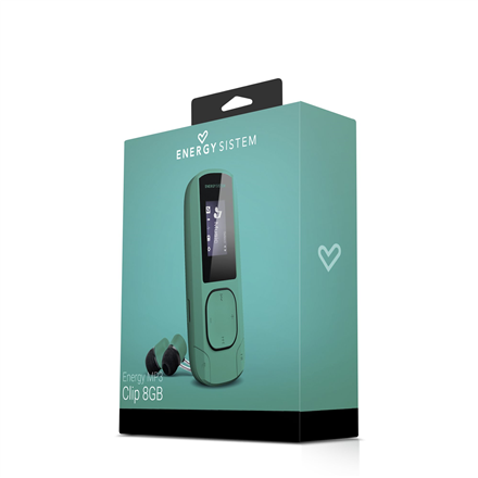 Energy Sistem MP3 Player Clip Built-in microphone