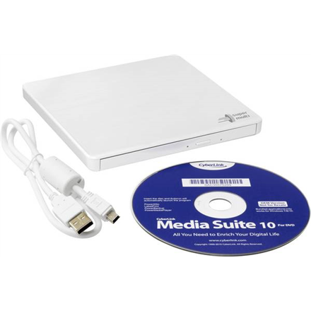 H.L Data Storage Ultra Slim Portable DVD-Writer GP60NW60 Interface USB 2.0