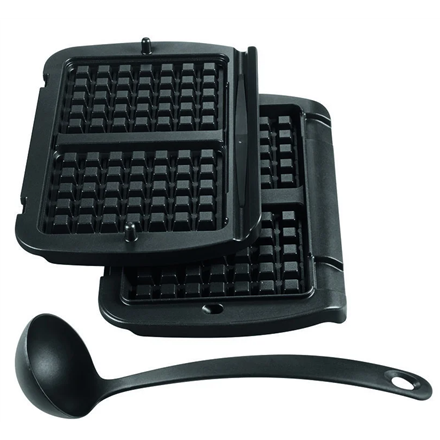 TEFAL OptiGrill+ + Waffle plate set GC716D12 Electric Grill