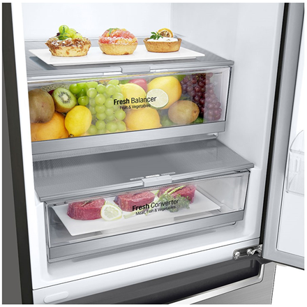 LG Refrigerator GBB71PZDMN Energy efficiency class E