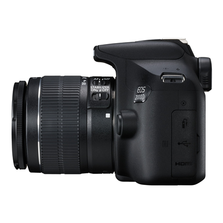 Canon | SLR camera | Megapixel 24.1 MP | Optical zoom 3 x | Image stabilizer | ISO 12800 | Display d