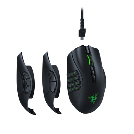 Razer Gaming Mouse Naga Pro RGB LED light