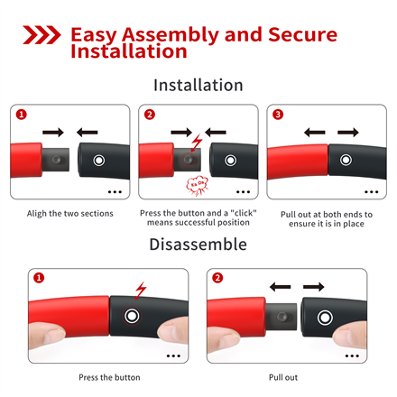 PROIRON Fitness Hula Hoop 1.8 kg