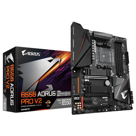 Gigabyte B550 AORUS PRO V2 1.0 Processor family AMD