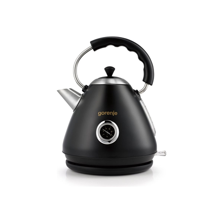 Gorenje | Kettle | K17CLBK | Electric | 2200 W | 1.7 L | Plastic and metal | 360° rotational base |