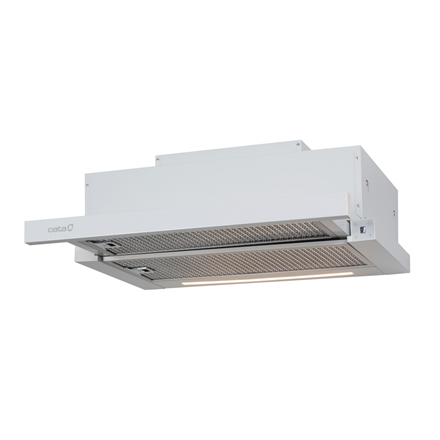 CATA | Hood | TFH 6630 WH | Telescopic | Energy efficiency class A+ | Width 60 cm | 605 m³/h | Touch